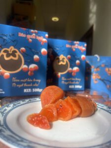 Hồng kem ngọt đậm